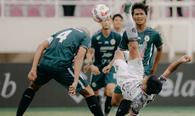 Keren! Gol Salto Warnai Kemenangan Bali United atas PSS Sleman