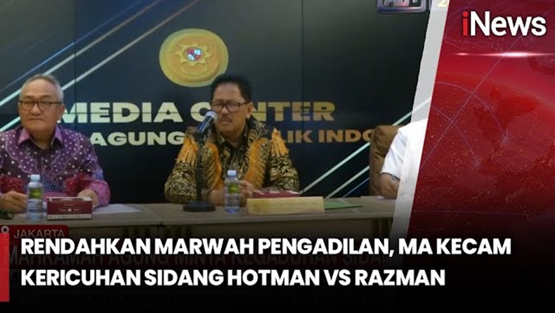 MA Kecam Hotman Paris dan Razman Nasution Ribut di Ruang Sidang PN Jakut