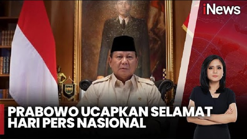 Prabowo Tegaskan Pers Harus Utamakan Kepentingan Bangsa dan Negara