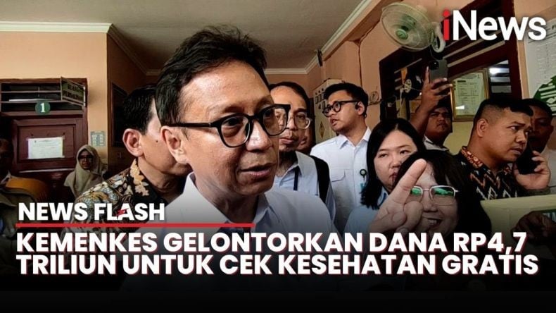 Pemerintah Anggarkan Rp4,7 Triliun untuk Cek Kesehatan Gratis 2025