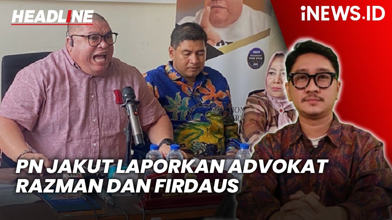 Headline iNEWS.ID: PN Jakut Laporkan Advokat Razman dan Firdaus Buntut Ricuh di Ruang Sidang