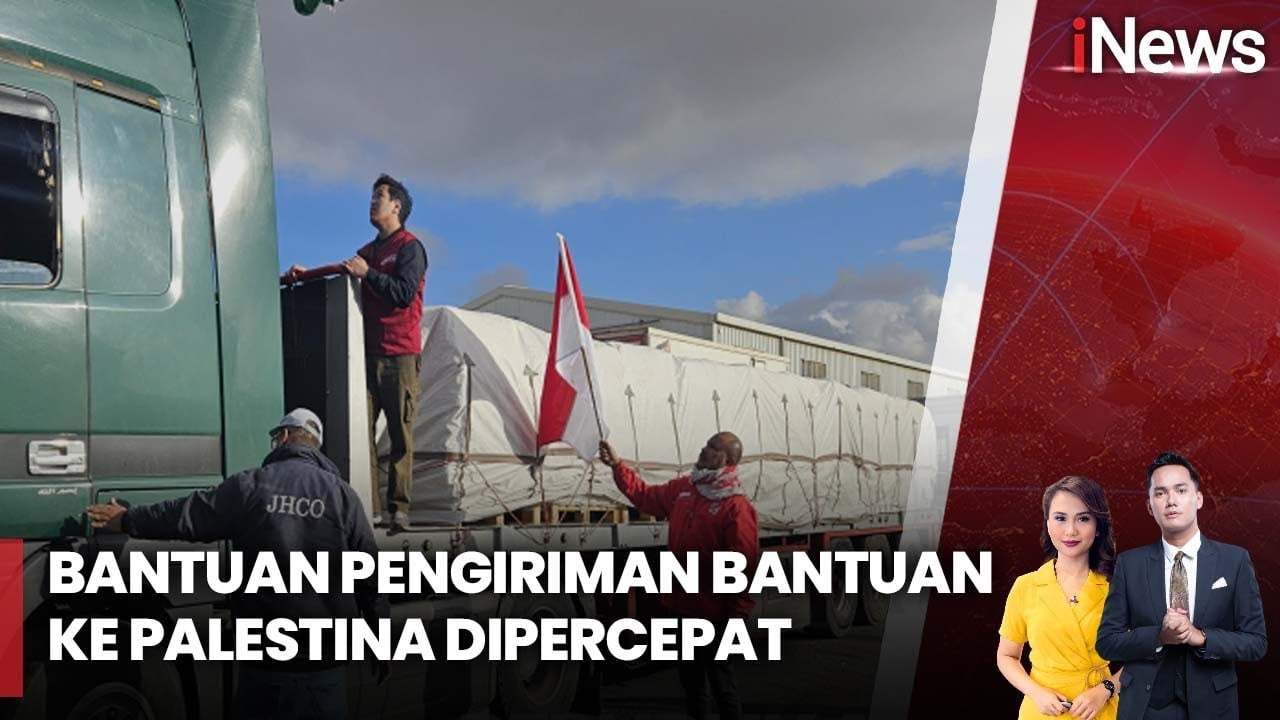 Pengiriman Bantuan Indonesia ke Palestina Dipercepat, Militer Zionis Terus Mengawasi