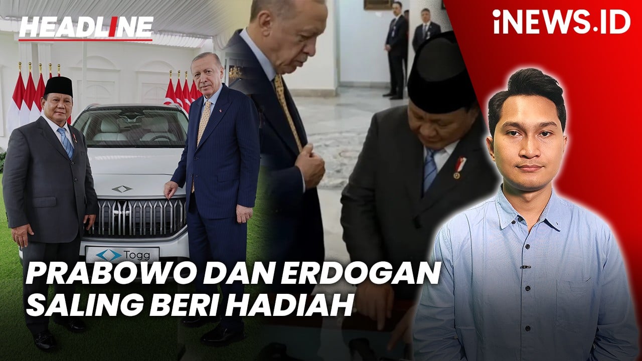 Headline iNEWS.ID: Erdogan Serahkan Mobil Listrik ke Prabowo, Hadiah Persahabatan