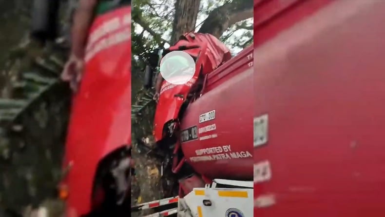 Truk Tangki Pertamina Kecelakaan di Jalan Trans Sulawesi akibat Rem Blong, 1 Orang Tewas