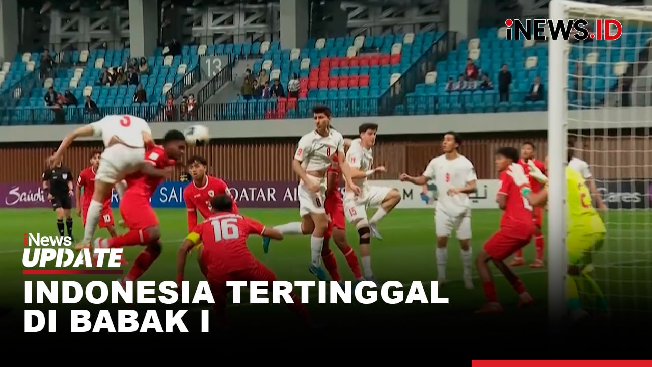 Hasil Timnas Indonesia U-20 Vs Iran Babak I : Skuad Garuda Nusantara Ketinggalan 0-1 Lewat Gol Cepat Lawan