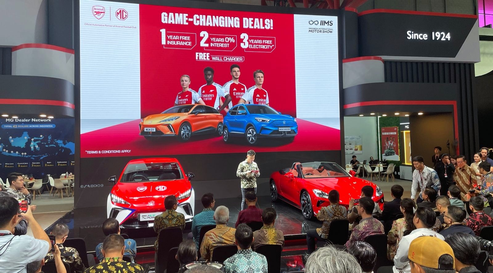 MG Boyong 10 Model Mobil di IIMS 2025, Ada Seri Arsenal