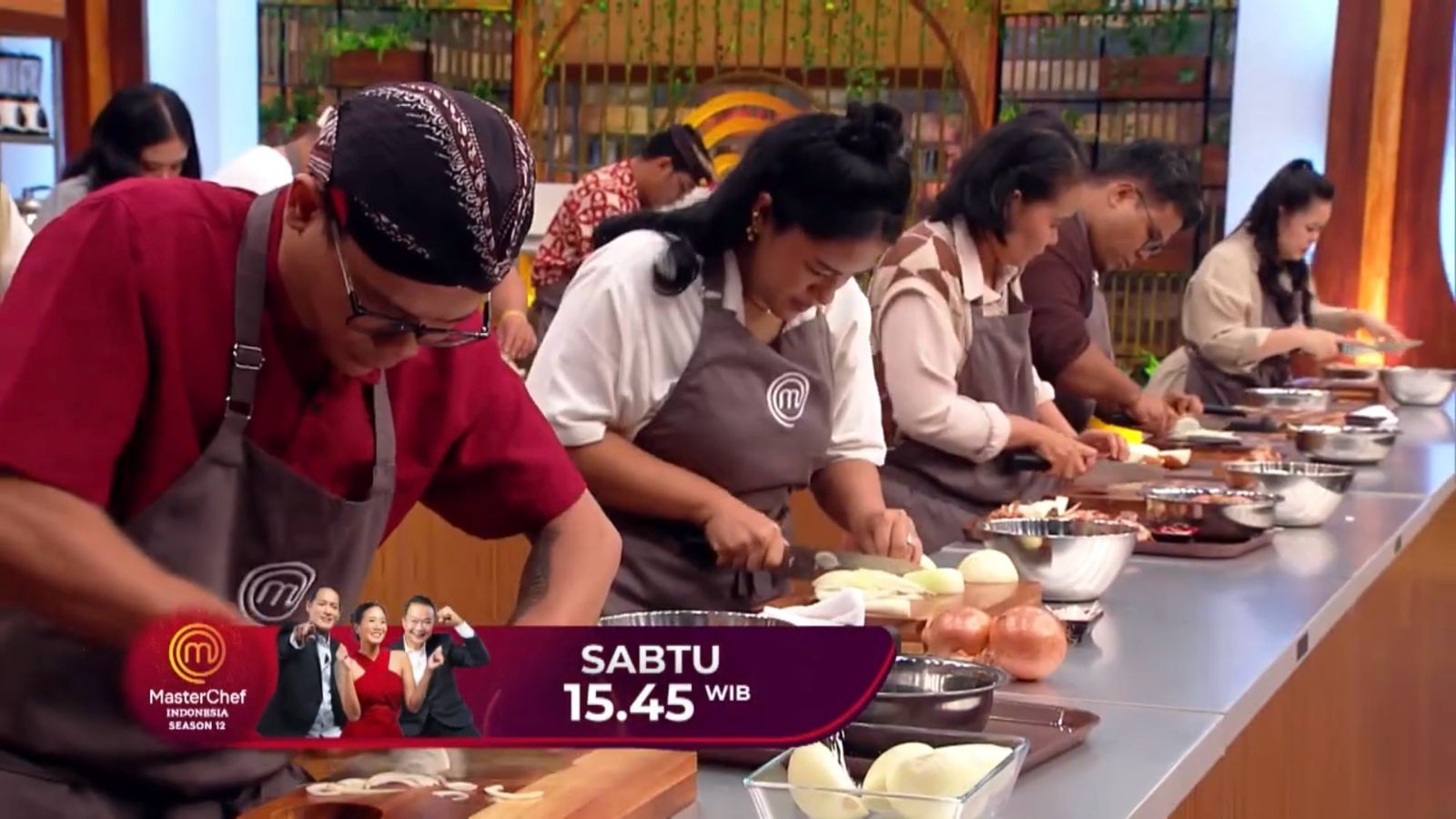 Babak Penentuan! Para Kontestan Berebut Masuk ke Galeri MasterChef Indonesia Season 12