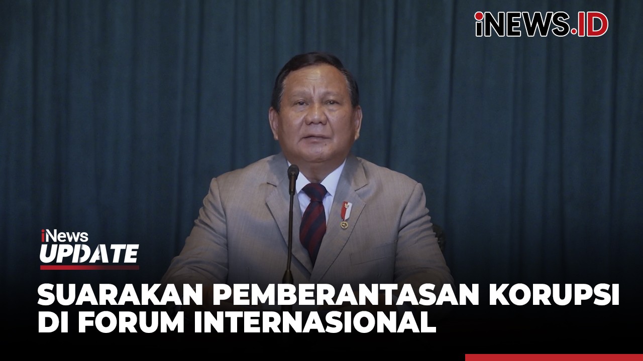 Pidato di Forum Internasional, Presiden Prabowo Tegas Menyuarakan Pemberantasan Korupsi