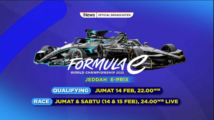 Saksikan Formula E Prix Jeddah Live di iNews Premium Sports Malam Ini