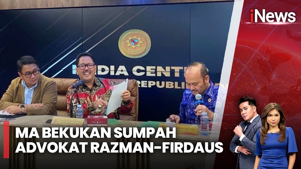 MA Bekukan Sumpah Advokat Razman Arif Nasution dan Firdaus Oiwobo