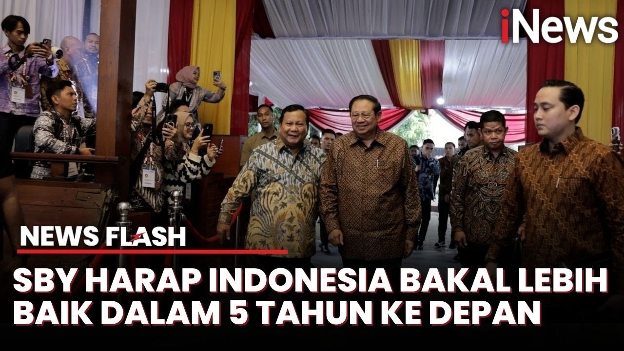 SBY Ajak Rakyat Indonesia Bersatu Mendukung Prabowo Subianto | News Flash