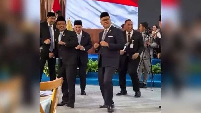 Viral Menteri Asyik Joget, Warganet Protes: Katanya Efisiensi Anggaran Seremonial!