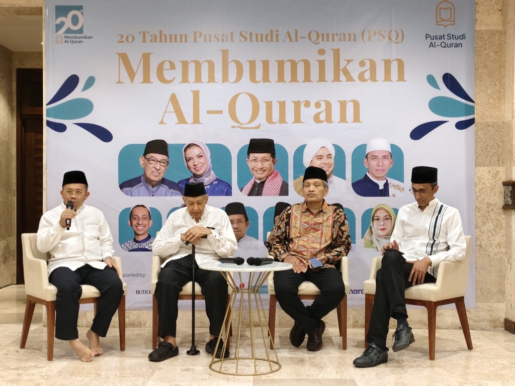 PSQ Bumikan Alquran, Prof Quraish Shihab: agar Generasi Muda Paham