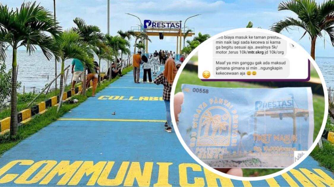 Viral Wisatawan Pantai Prestasi Tangerang Keluhkan Harga Tiket Masuk yang Mahal