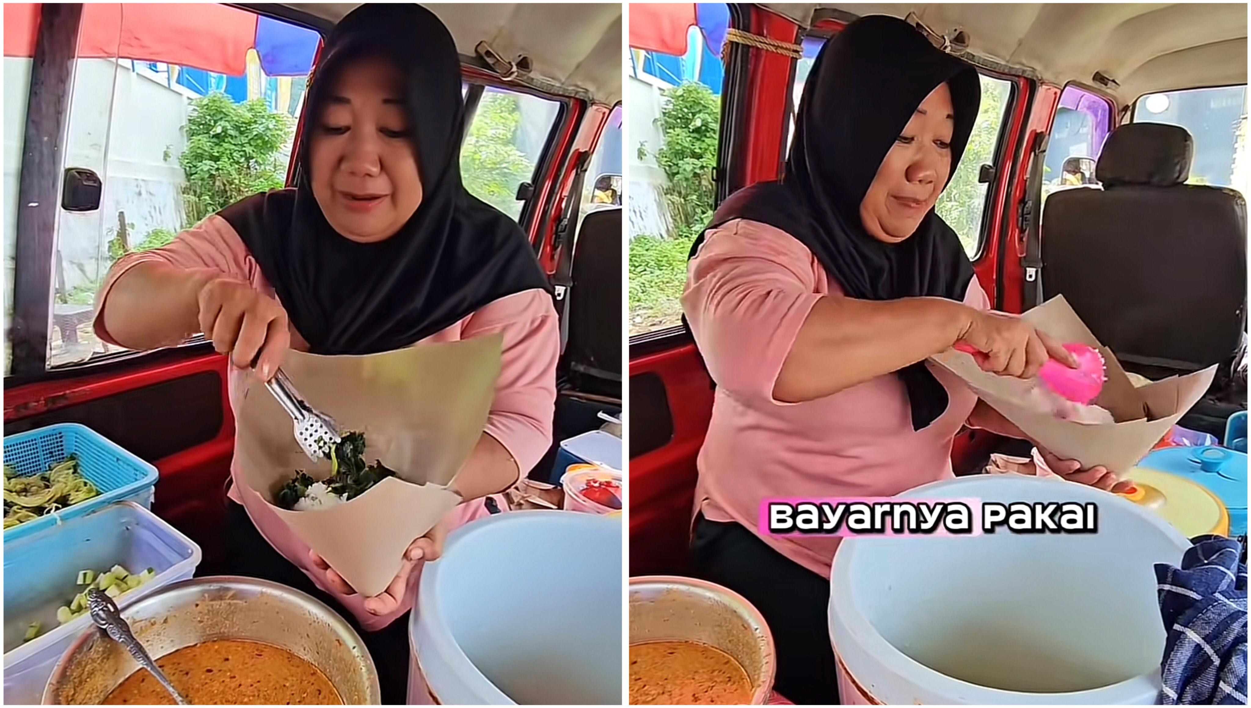 Viral Pecel Bude Har Kalkulator Langit, Sering Bagi-Bagi Makan Gratis Tidak Takut Rugi 