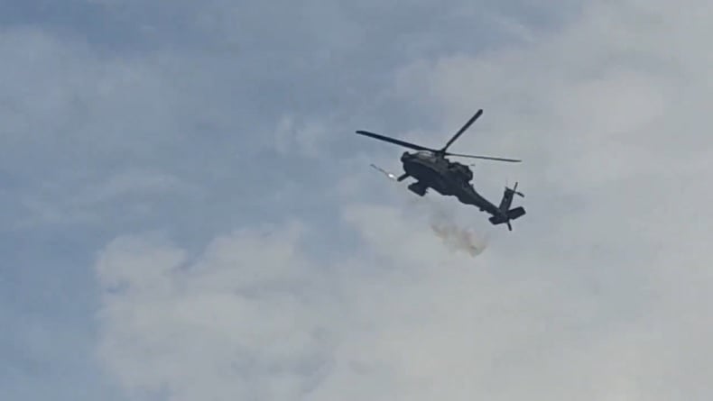 8 Helikopter Tempur TNI AD Gempur Pegunungan Bandung Barat, Apache hingga Tipe Bell