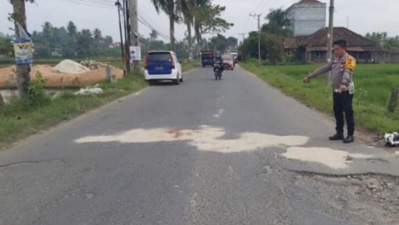 Kecelakaan di Pringsewu, IRT Tewas Terlindas Truk usai Jatuh dari Motor