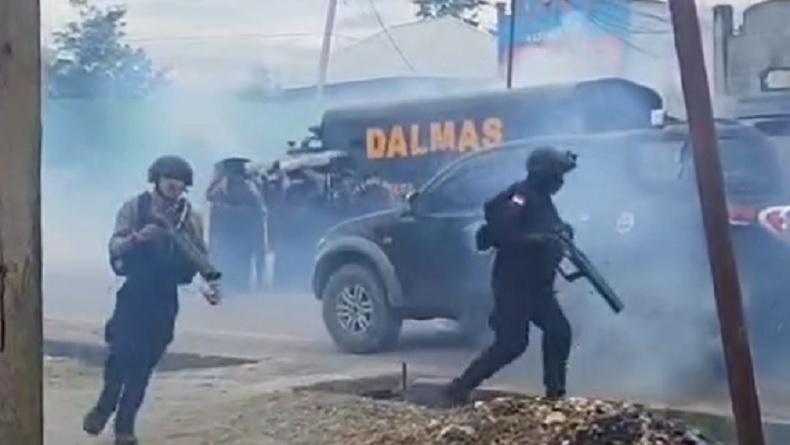 Demo Pelajar di Jayawijaya Tolak Program Makan Bergizi Gratis Diwarnai Kericuhan