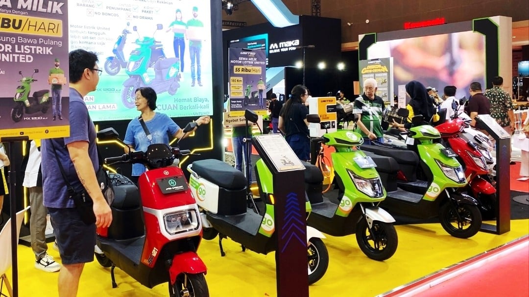 Intip Motor Listrik Termurah di IIMS 2025, Harga Cuma Rp8 Jutaan