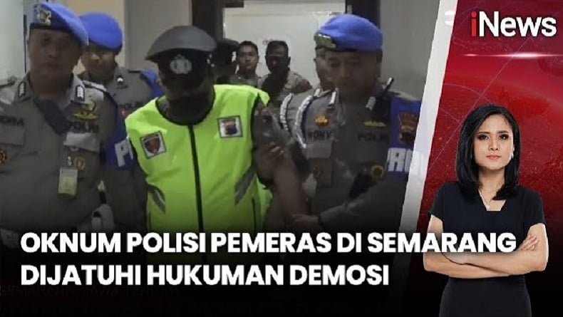 2 Oknum Polisi Pemeras Sejoli di Semarang Hanya Dihukum Demosi