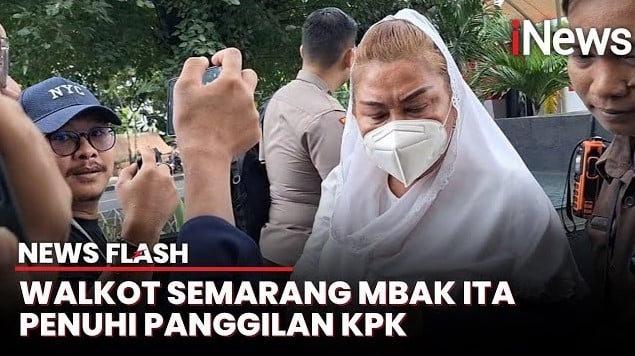 4 Kali Mangkir, Walkot Semarang Mbak Ita dan Suami Penuhi Panggilan KPK