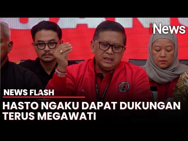 Hasto Laporkan Hasil Praperadilan ke Megawati, Ini Responsnya