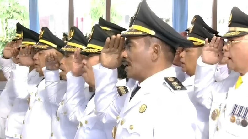 Daftar Lengkap 22 Kepala Daerah asal NTT Dilantik Presiden Prabowo, Minus Belu