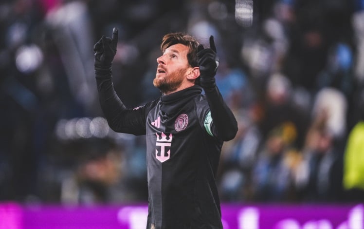 Lionel Messi Cetak Gol di Suhu -17 Derajat Celcius, Inter Miami Hancurkan Kansas City