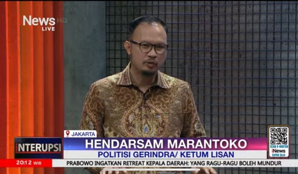 Politisi Gerindra Minta PDIP Mawas Diri usai Hasto Ditahan KPK