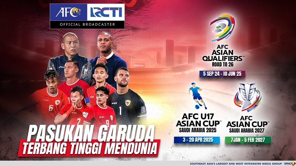 Saksikan Timnas Indonesia di RCTI, Garuda Siap Mendunia!