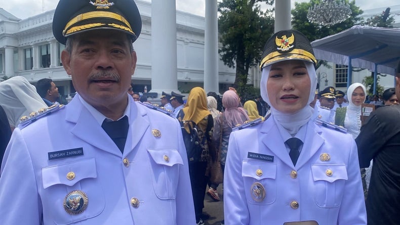 Wabup Lahat Widia Ningsih Bangga Dilantik Prabowo di Istana