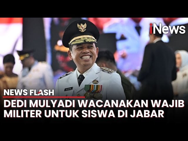 Dedi Mulyadi bakal Masukkan Materi Wajib Militer ke Kurikulum SMA