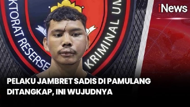 Viral Jambret Sadis Tewaskan Emak-emak di Pamulang, Ini Tampangnya