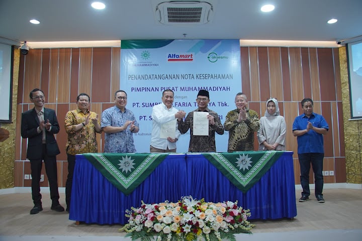 Alfamart dan PP Muhammadiyah Jalin Kolaborasi, Kembangkan Mentari Mart