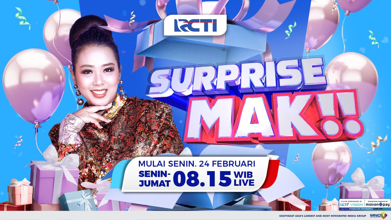 SURPRISE MAK!! Siap Bikin Pagi Hari Makin Seru dan Penuh Kejutan hanya di RCTI