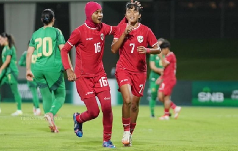 Mantap! Timnas Putri Indonesia Hancurkan Arab Saudi di FIFA Matchday