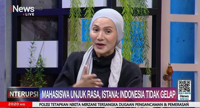 Wanda Hamidah Nilai Posisi Oposisi PDIP Bukan karena Rakyat, Sanjung Pergerakan Mahasiswa