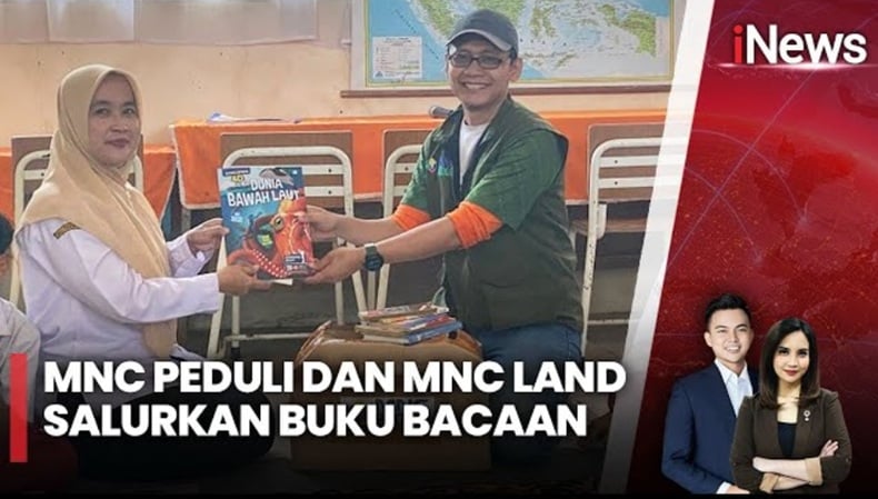 MNC Land dan MNC Peduli Salurkan Buku Bacaan ke SDN Pangarakan 01 Bogor, Tingkatkan Literasi