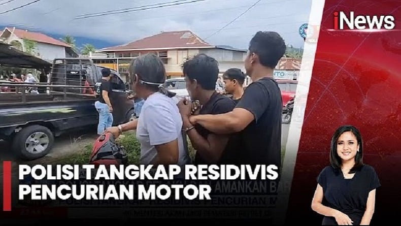 Detik-detik Polisi Menyamar Jadi Pembeli Tangkap Residivis Curanmor di Padang