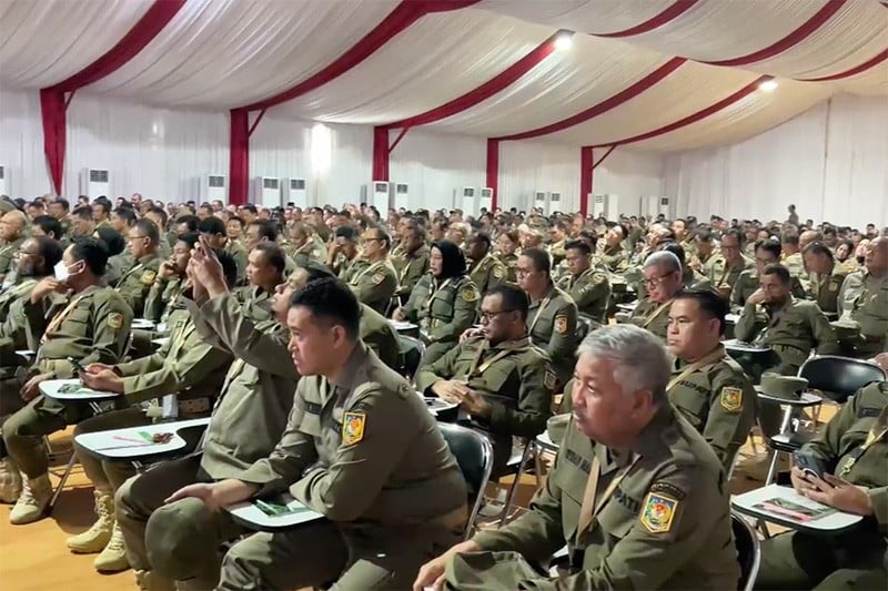 Hari Ketiga Retreat, Kepala Daerah Diberi Materi Kebangsaan hingga Ketahanan Nasional