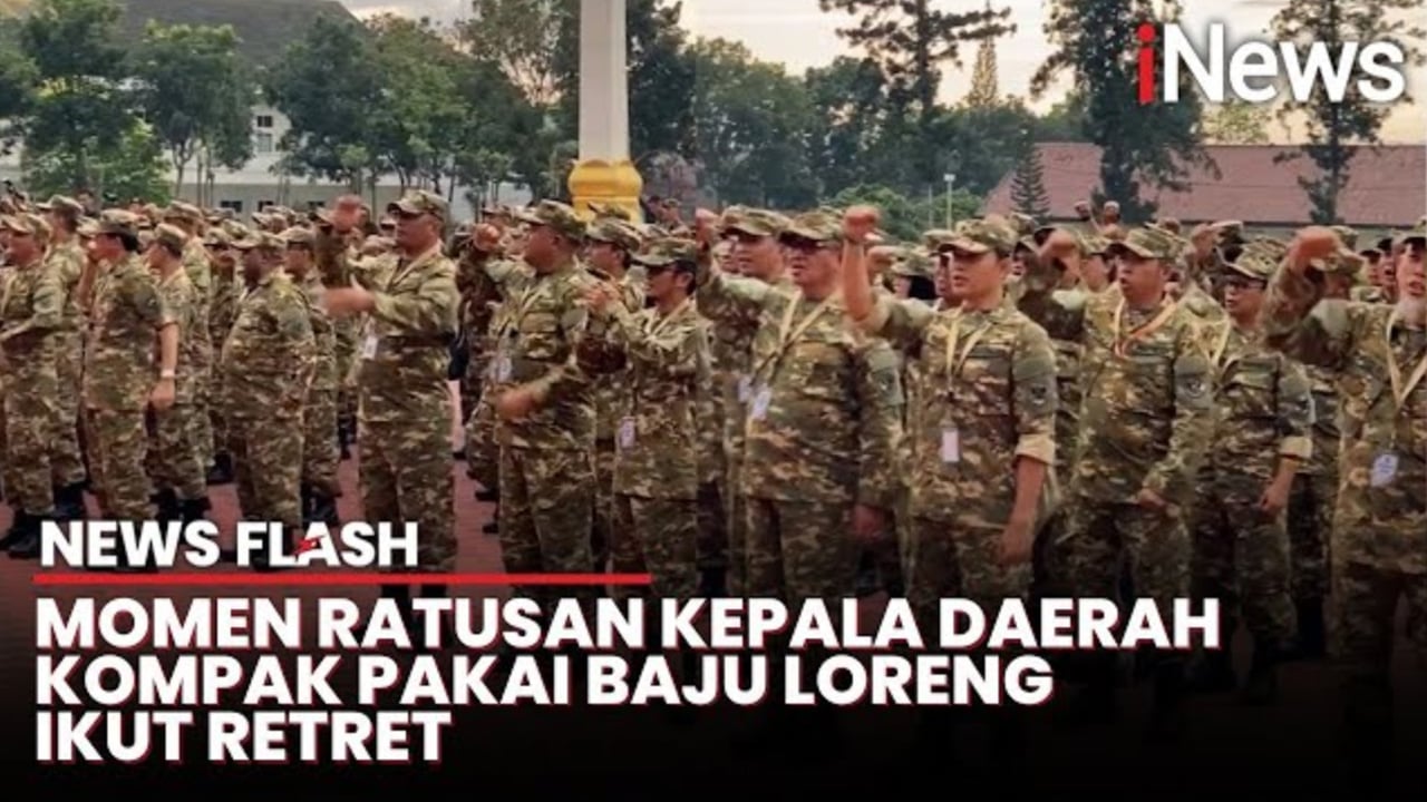 Ahmad Luthfi hingga Khofifah Siap Ikut Retret di Akmil Magelang 7 Hari ke Depan | News Flash