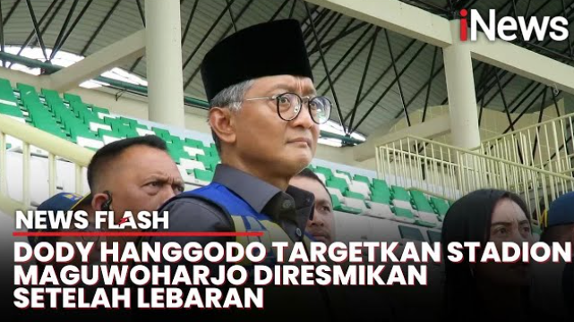 Menteri PU Dody Klaim Revitalisasi Stadion Maguwoharjo Sesuai Standar FIFA dan PSSI