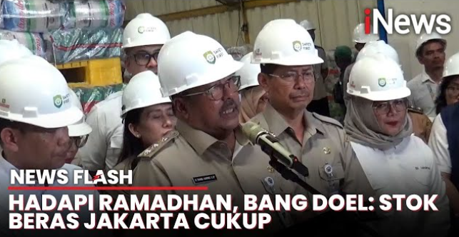 Rano Karno Pastikan Stok Bahan Pangan Jakarta Stabil Sambut Ramadhan