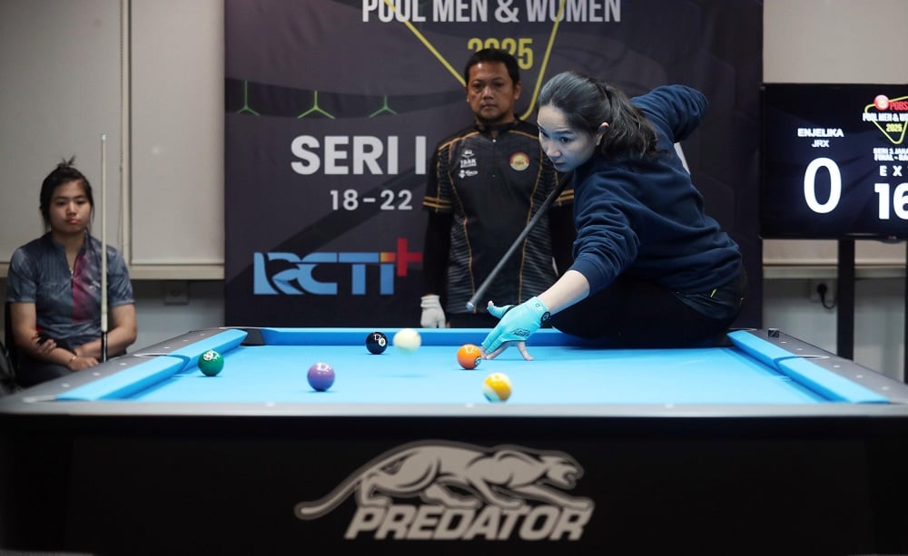 Pebiliar Berbakat Bermunculan di POBSI Pool Men & Women 2025 