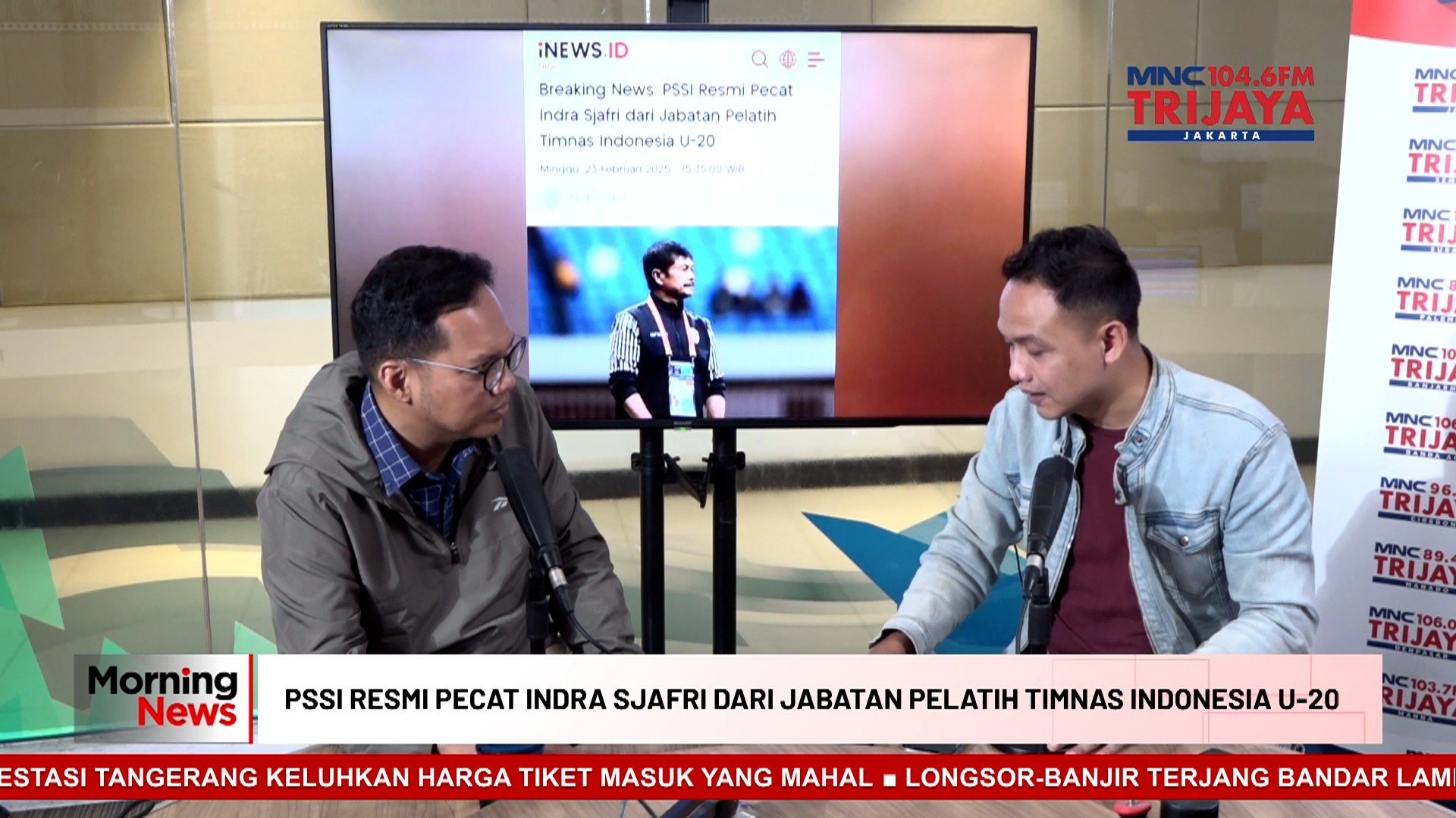 MORNING NEWS: PSSI Resmi Pecat Indra Sjafri dari Jabatan Pelatih Timnas Indonesia U-20