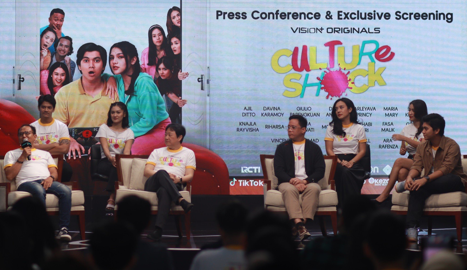 Gelar Press Conference Series Culture Shock, VISION+ Hadirkan Series Humor Sekaligus Edukasi