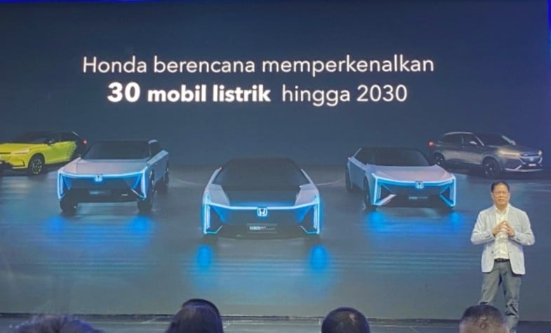 Baru Luncurkan 1 Model di Indonesia, Honda Ngegas Siapkan 30 Mobil Listrik hingga 2030