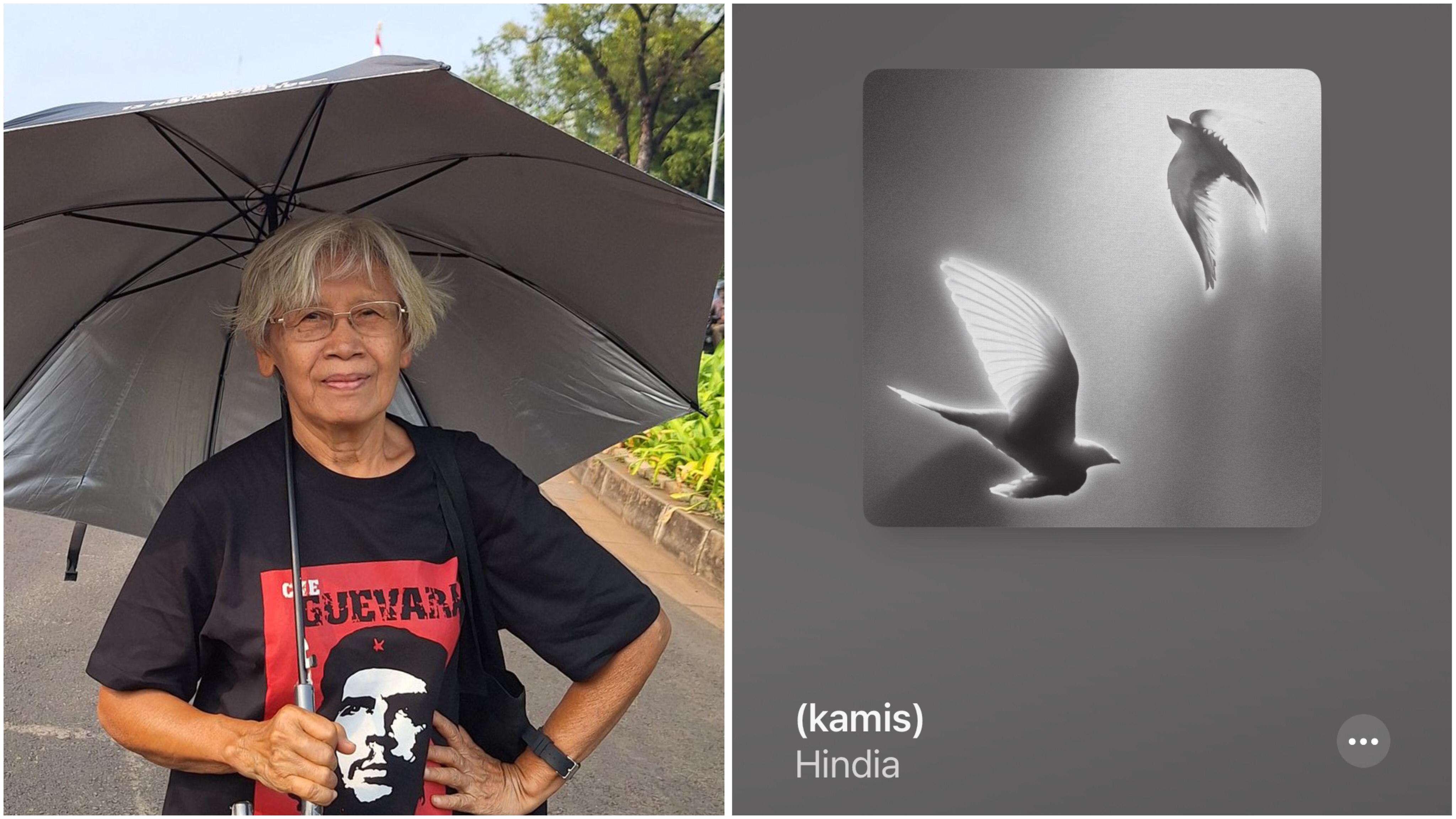 Viral Suara Inisiator Aksi Kamisan Ibu Sumarsih Masuk dalam Album Terbaru Hindia 