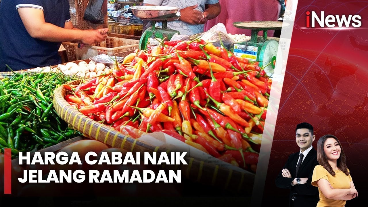 Harga Cabai Meroket jelang Ramadan, Tembus Rp90.000 per Kg