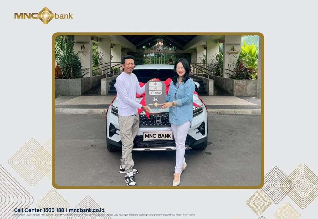 Penuh Kejutan Hadiah, MNC Bank Kembali Serahkan Mobil Kepada Nasabah Setianya